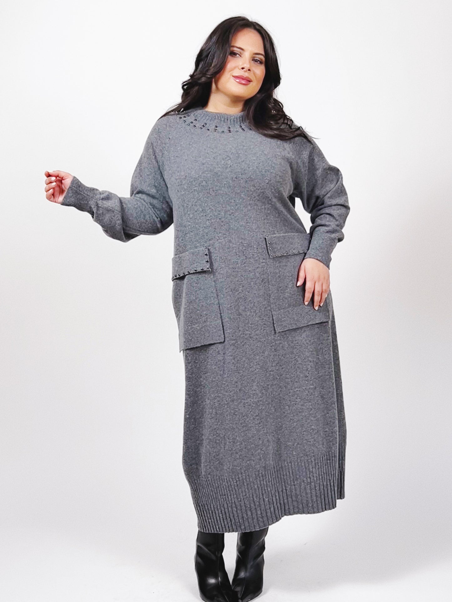 Winter Grace Mohair Dress