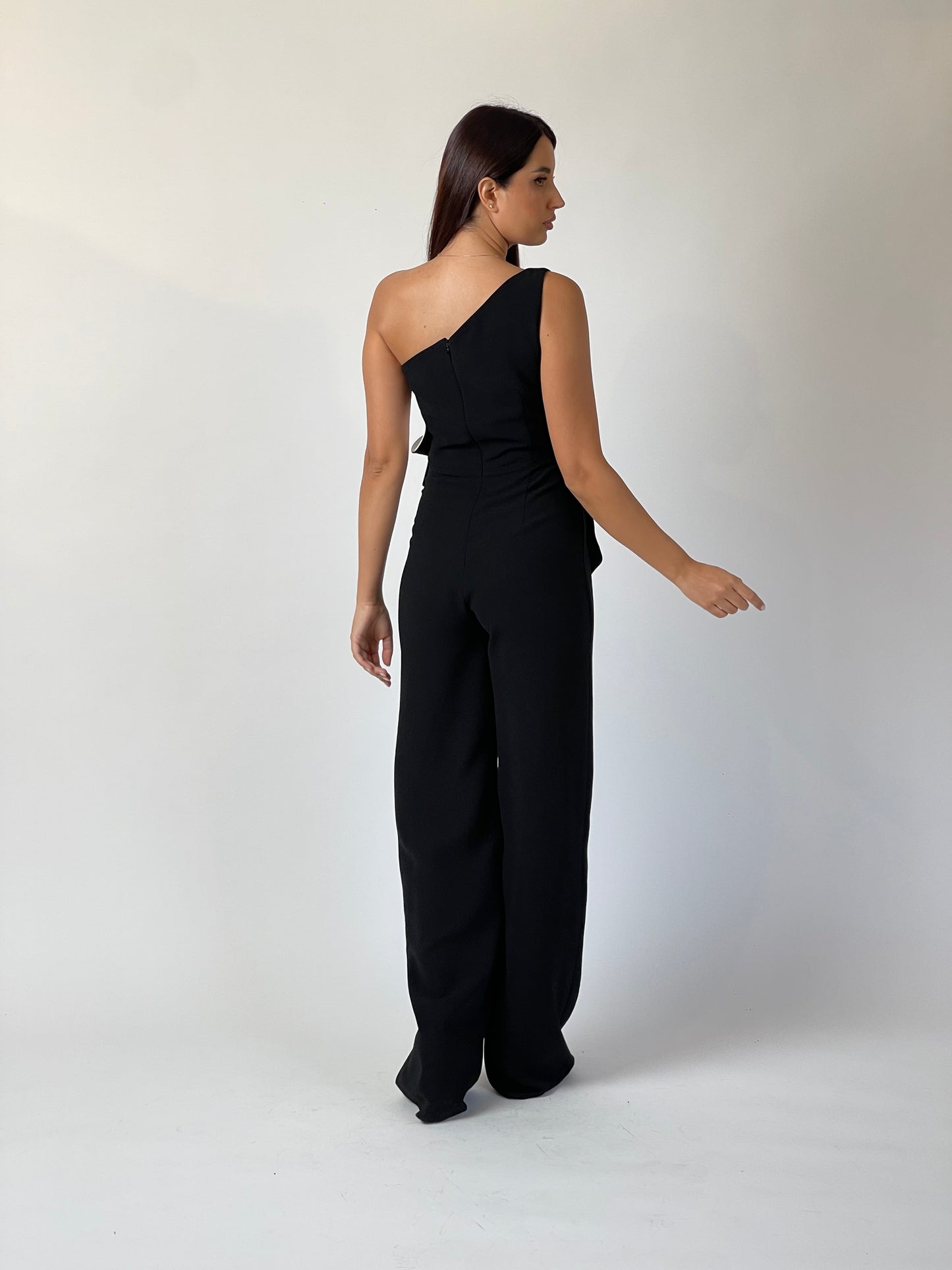 Monochrome Illusion Jumpsuit