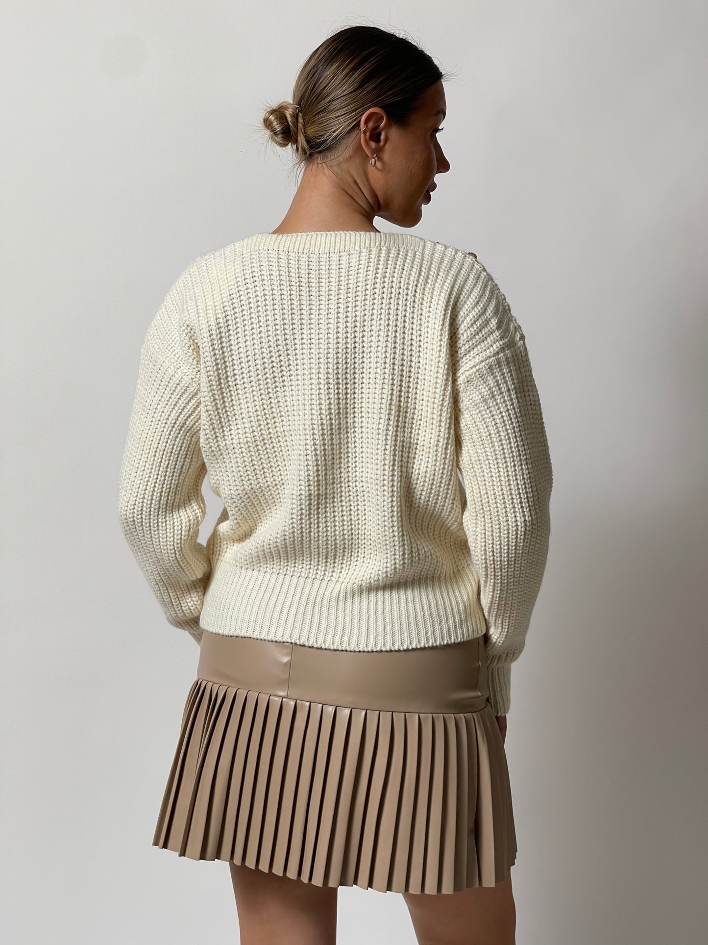 Embellished Knit Cardigan