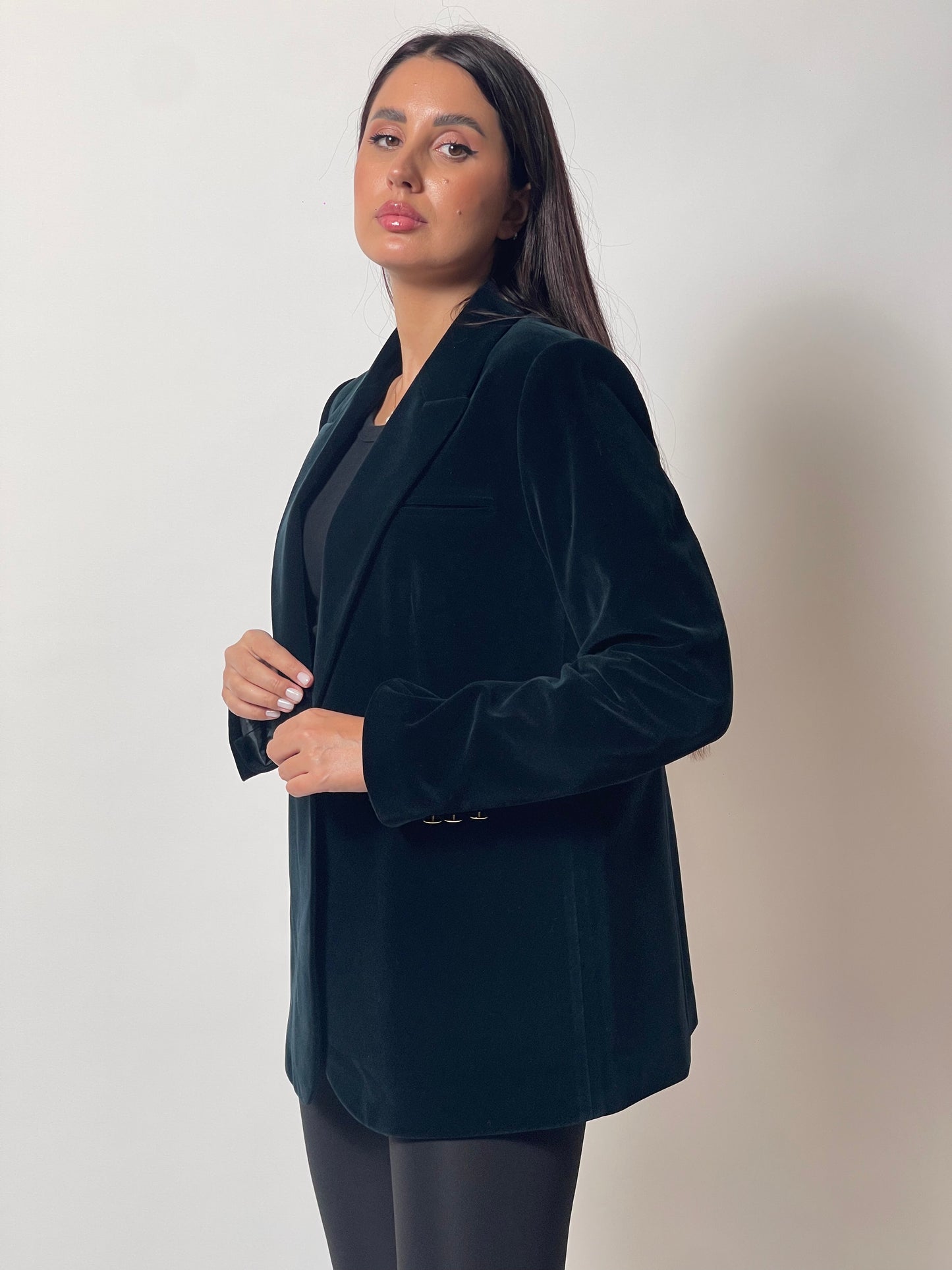 Classic Velvet Blazer