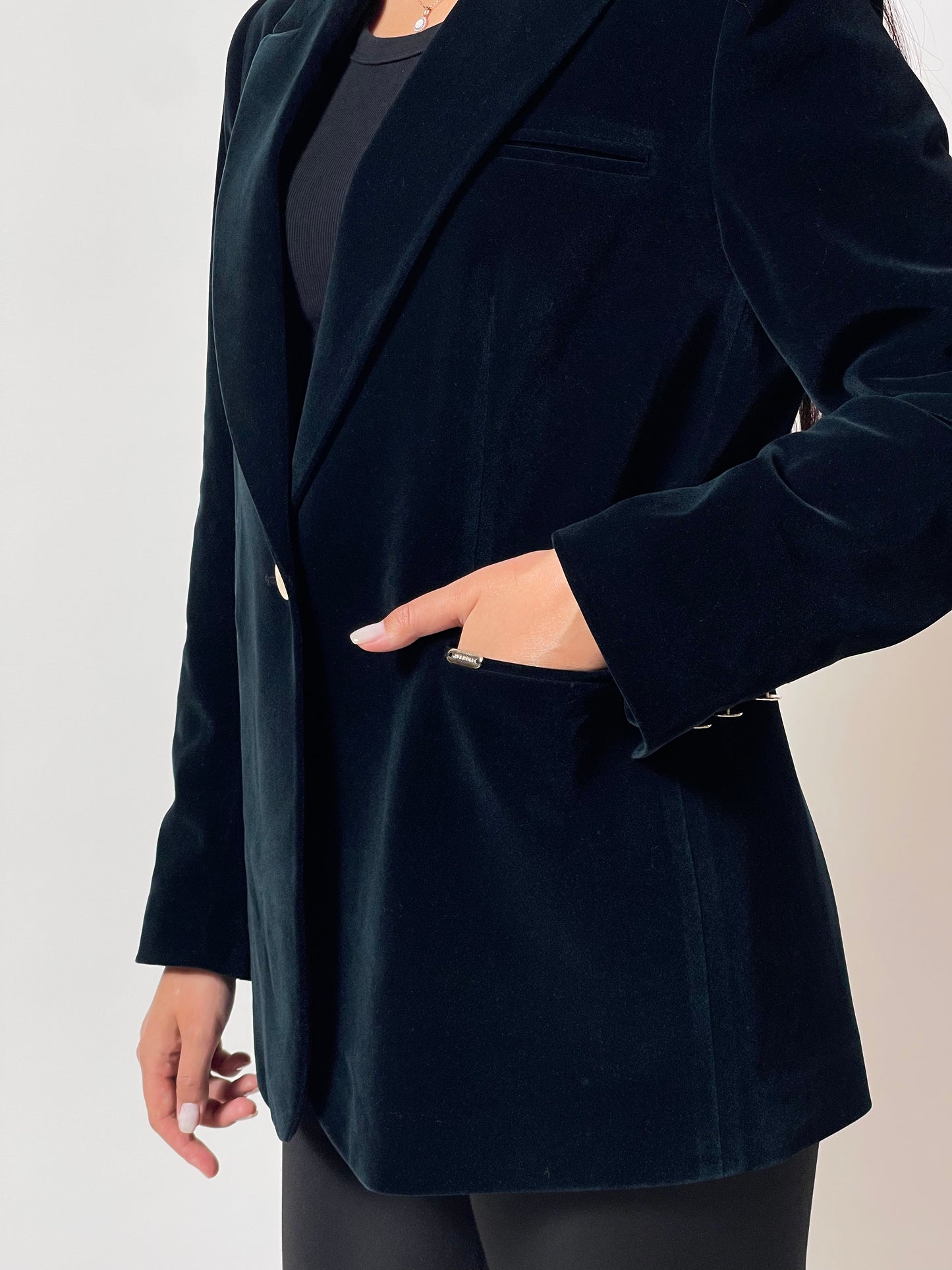 Classic Velvet Blazer