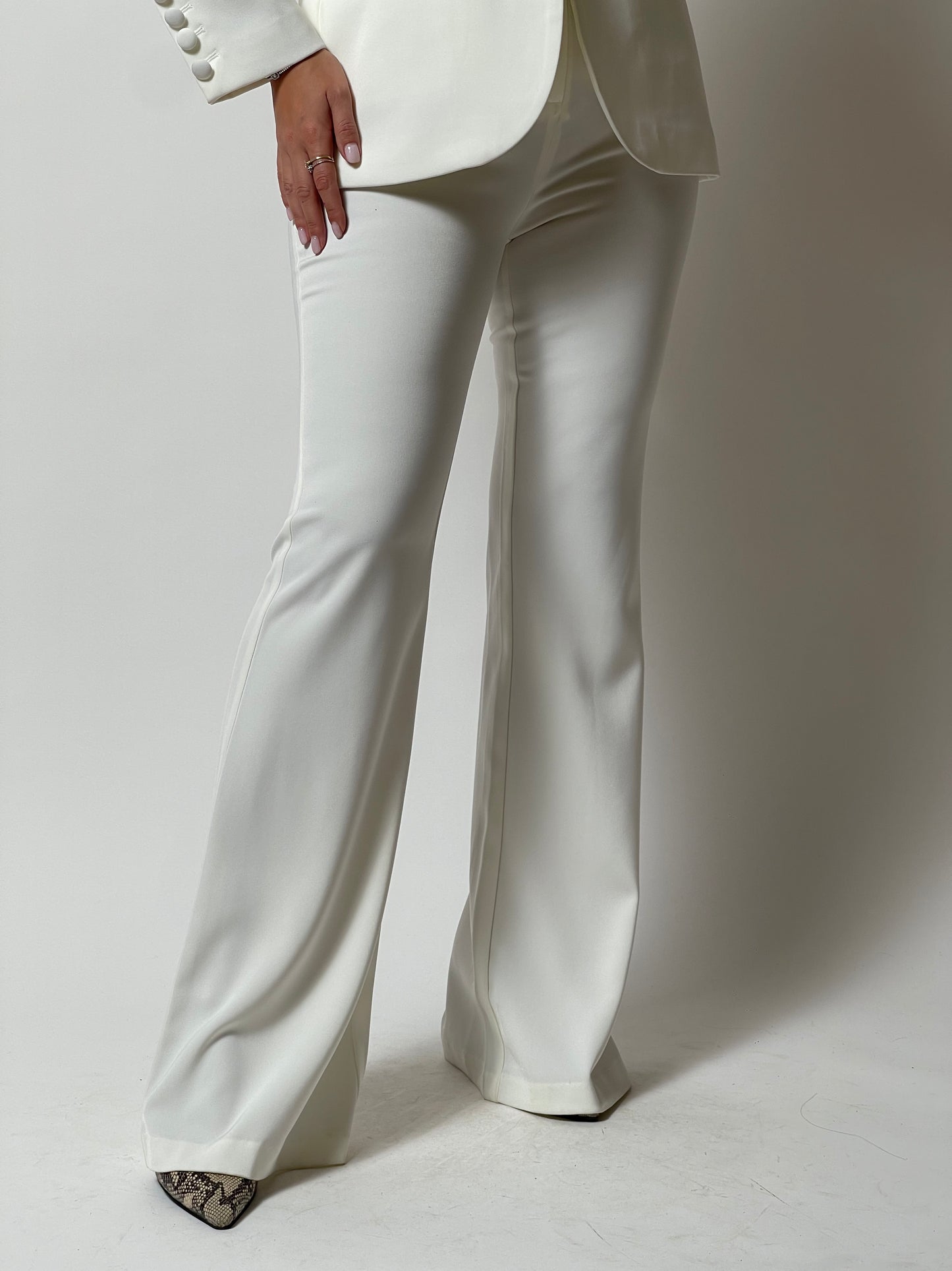 Celeste White Suit