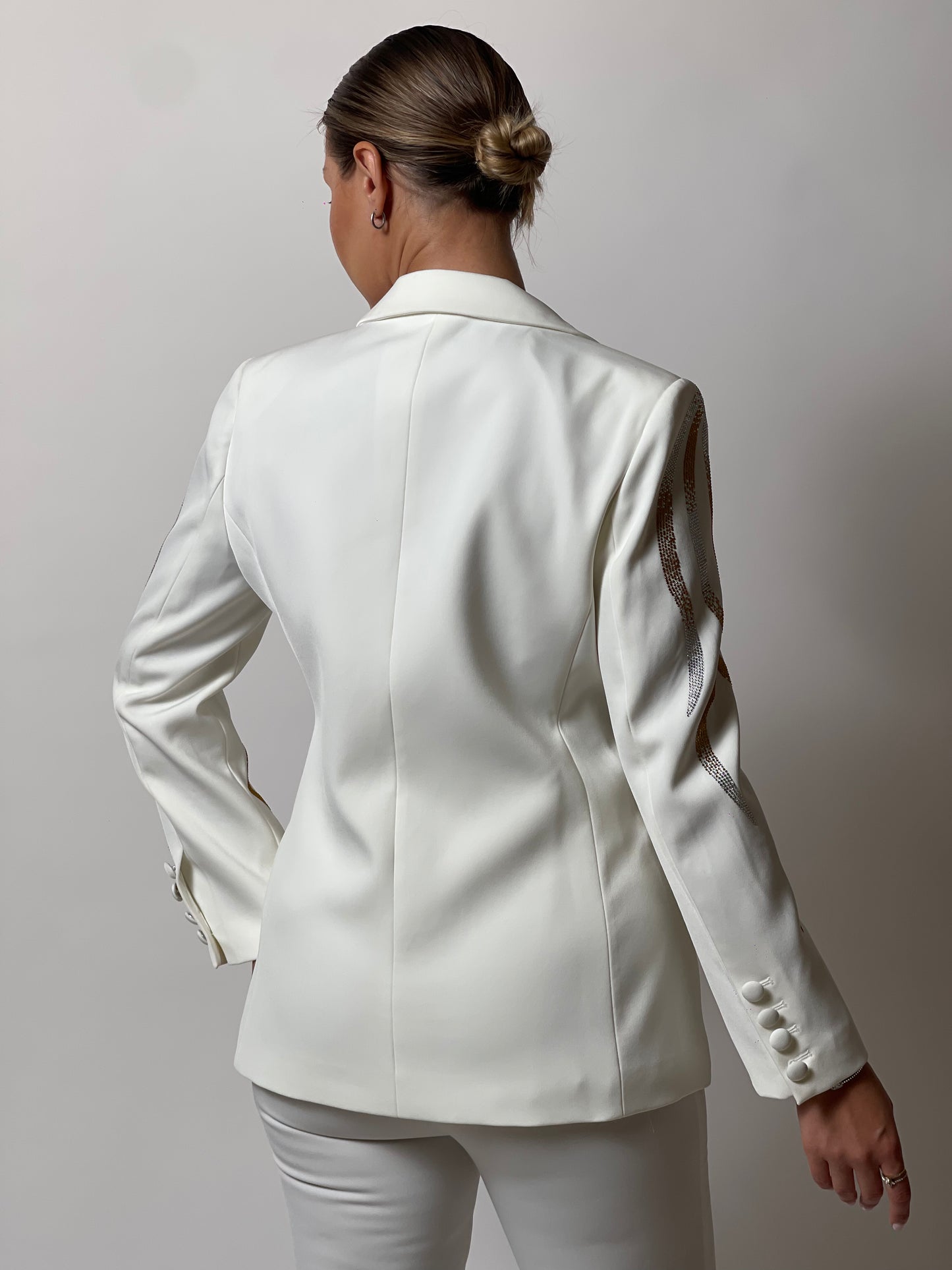 Celeste White Suit