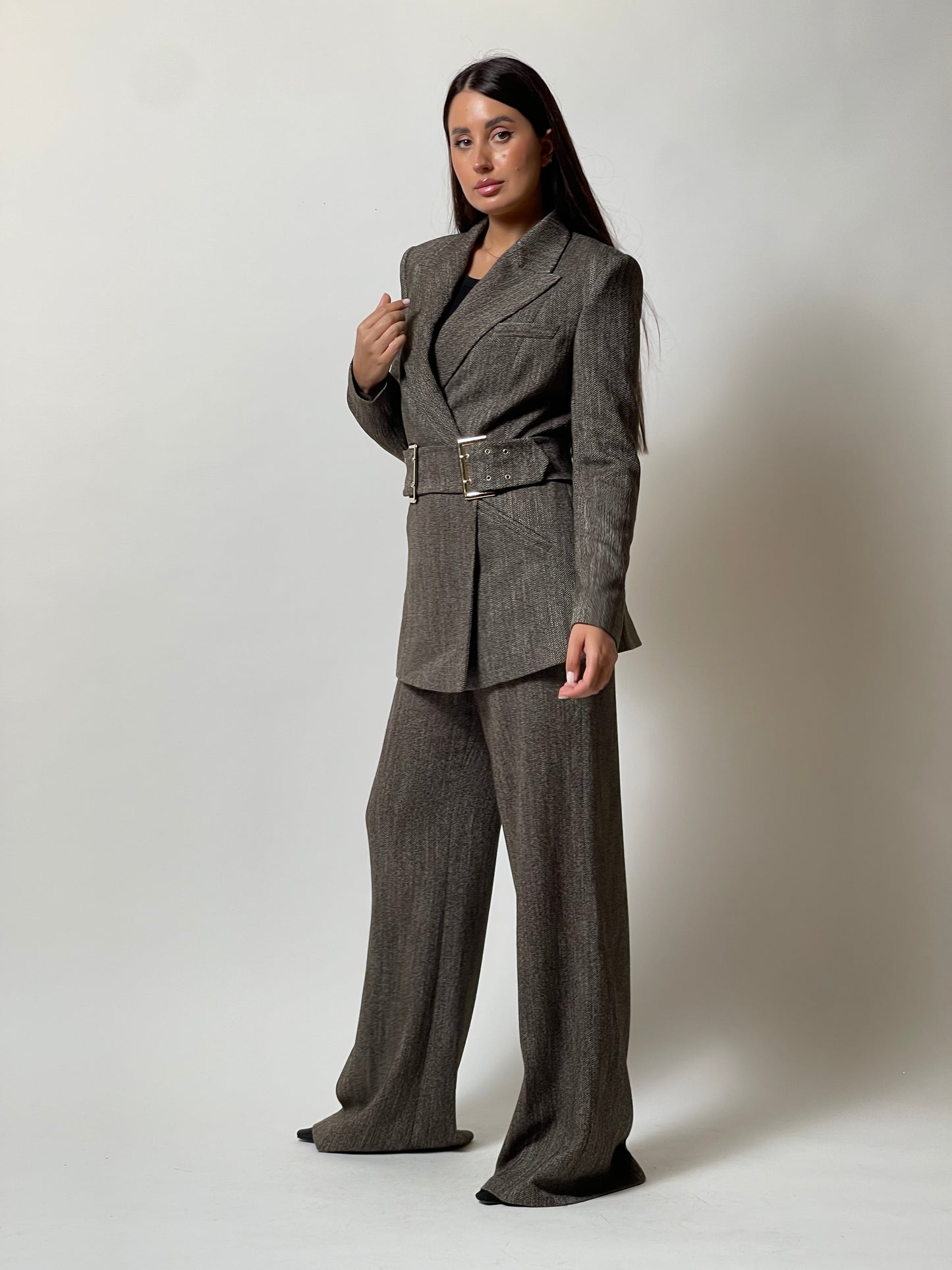 Metallic Tailored Set